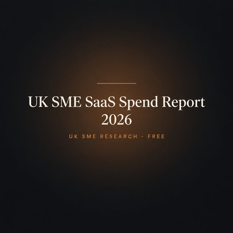 UK SME SaaS Spend Report 2026 — Free