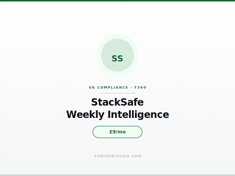 StackSafe — UK Financial Compliance Intelligence
