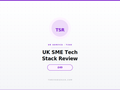 UK SME Tech Stack Review — £49
