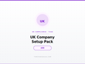UK Company Setup Pack — £99