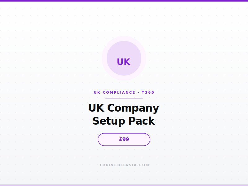 UK Company Setup Pack — £99